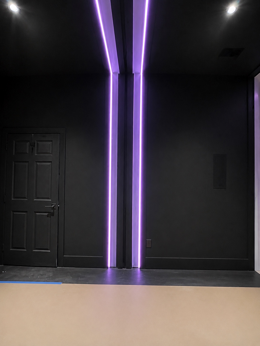 Color lighting detail during commissioning